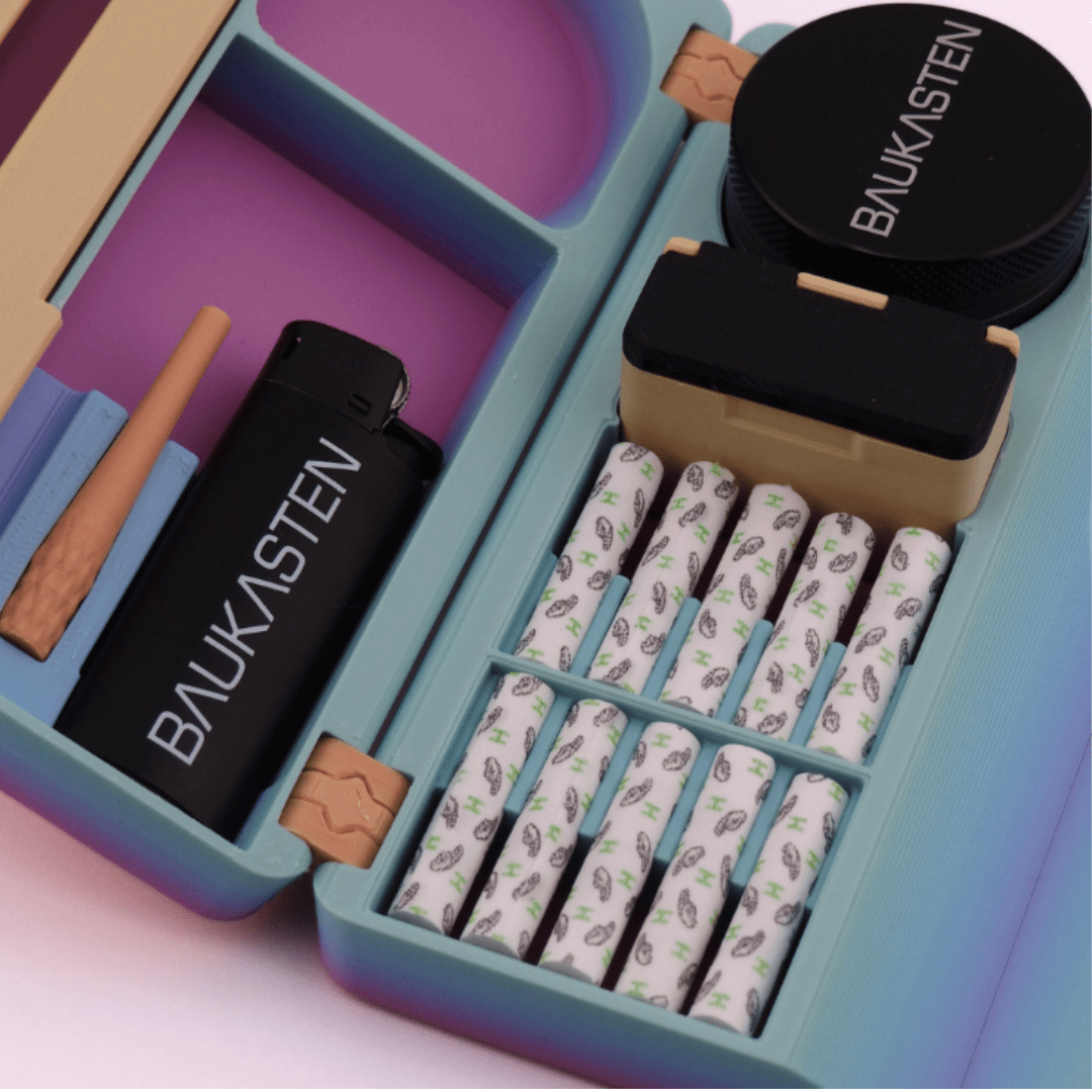Baukasten Mini Rainbow Edition mit Long Papes - FestivalStuff