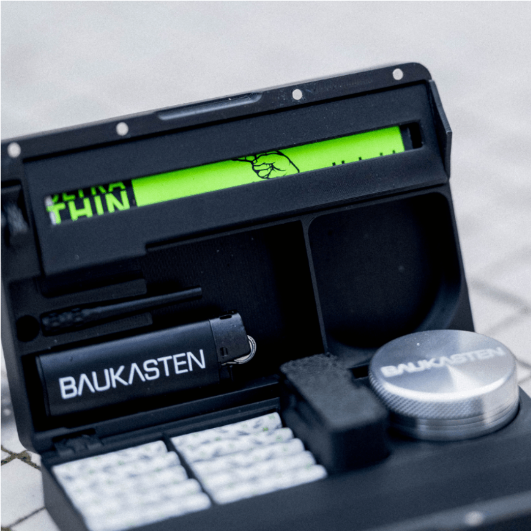Baukasten Mini Schwarz mit Long Papes - FestivalStuff