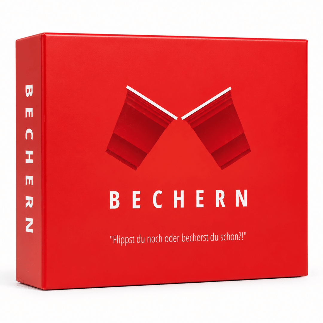 Bechern Trinkspiel mit 69 Karten und 10 Red Cups - FestivalStuff