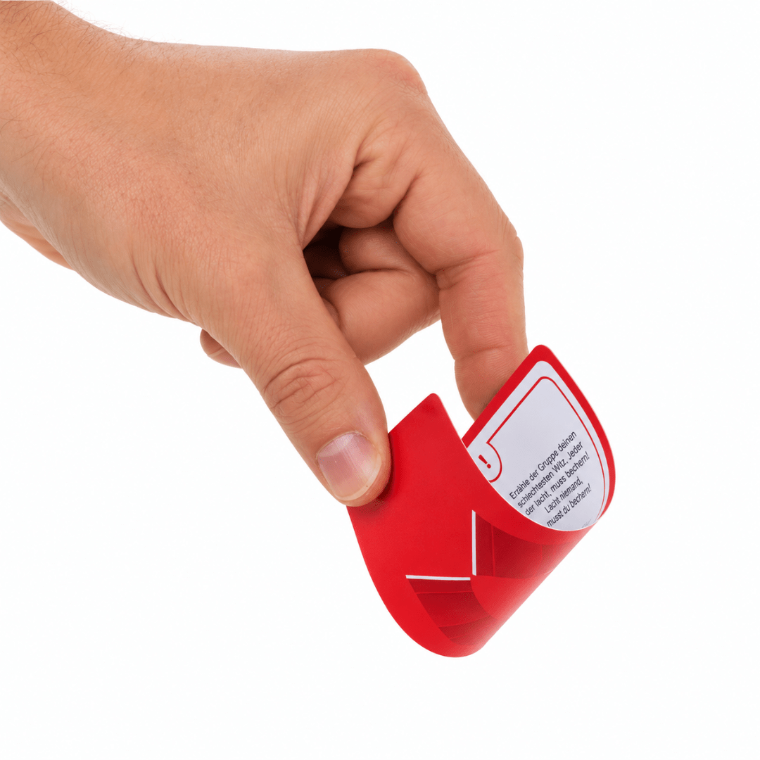 Bechern Trinkspiel mit 69 Karten und 10 Red Cups - FestivalStuff