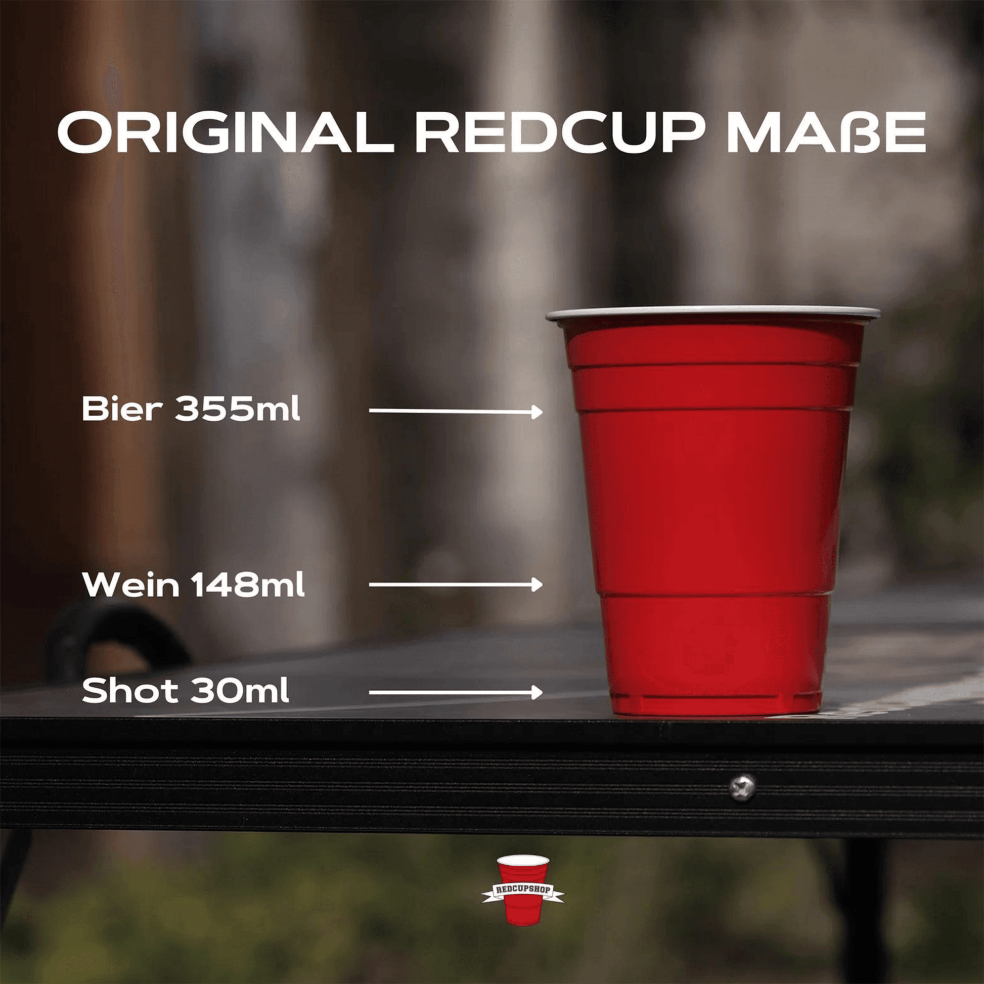BEER PONG BECHER (50x) rot & blau - FestivalStuff