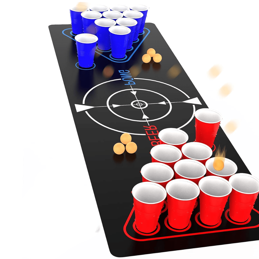 Beer Pong Matte Battle Zone - FestivalStuff