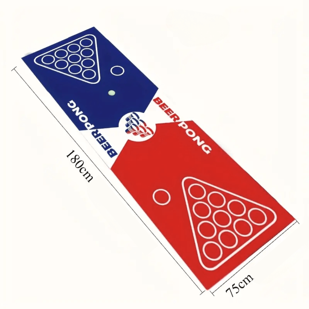 Beer Pong Matte Red vs. Blue - FestivalStuff