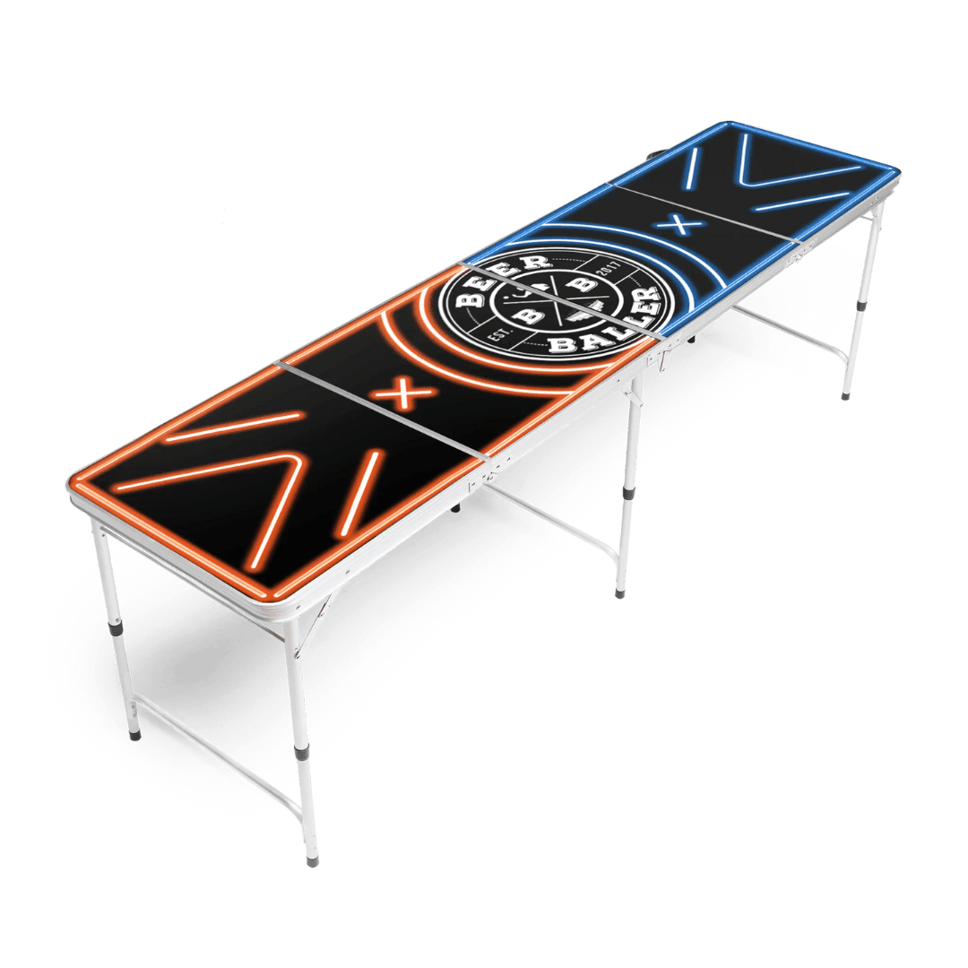 Beer Pong Tisch LED NEON - FestivalStuff