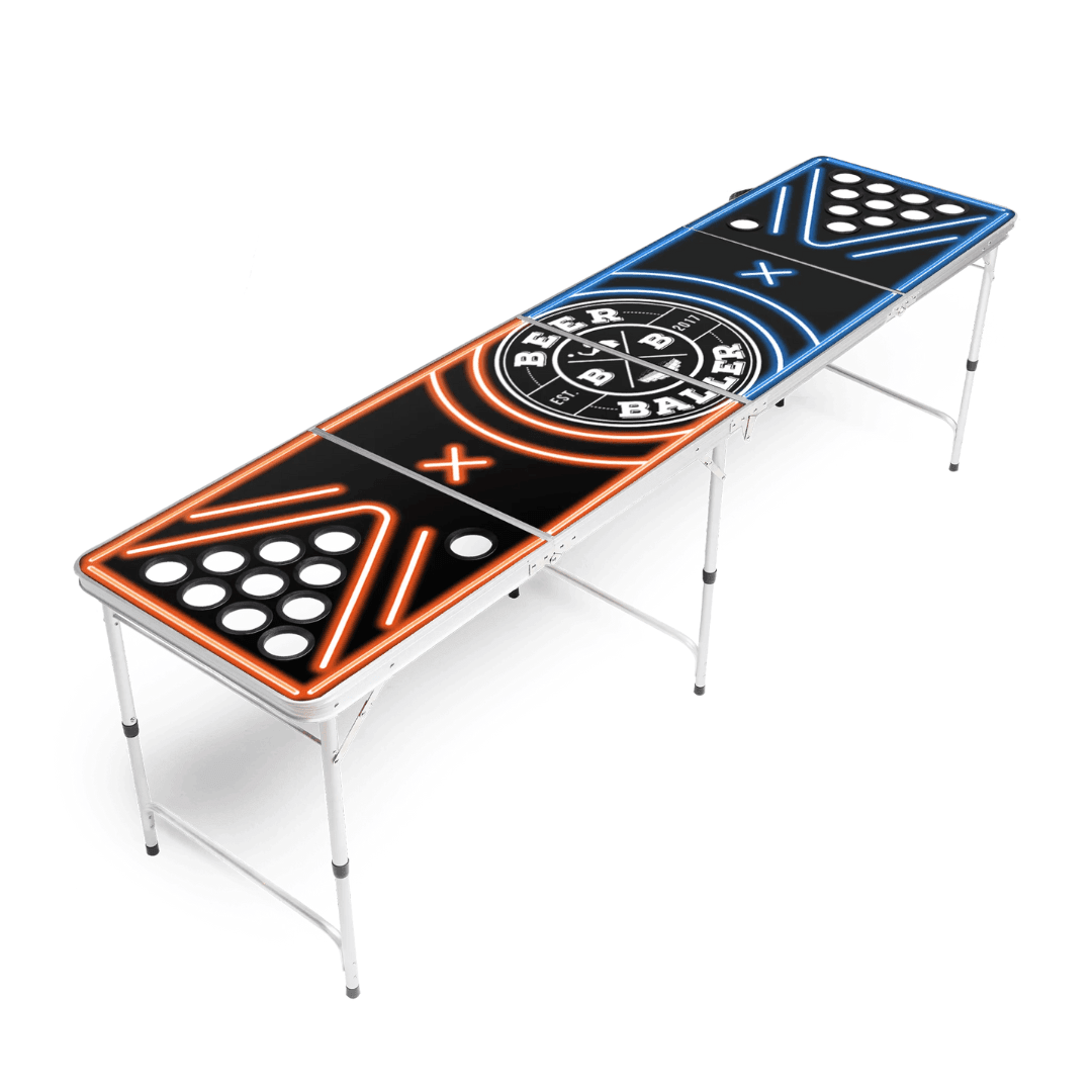 Beer Pong Tisch LED NEON - FestivalStuff
