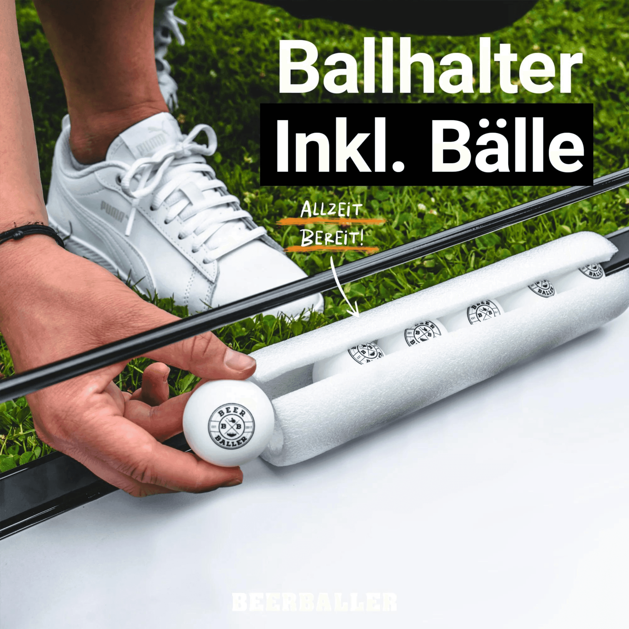 Beer Pong Tisch personalisiert – Vollflächiges Design mit einem Motiv - FestivalStuff
