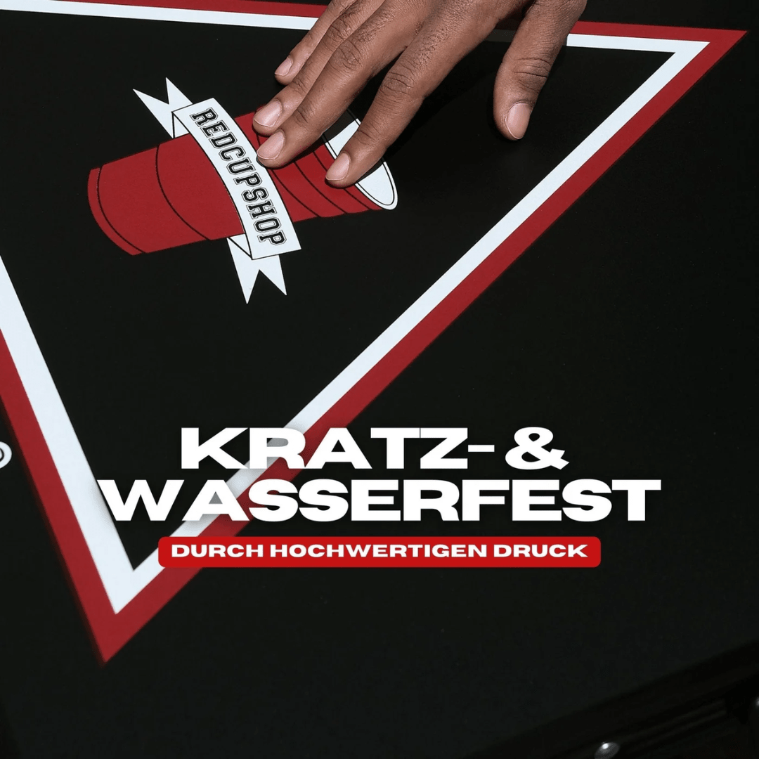 Beer Pong Tisch Set "RedCupShop" inkl. 50 Becher & 8 Bälle - FestivalStuff