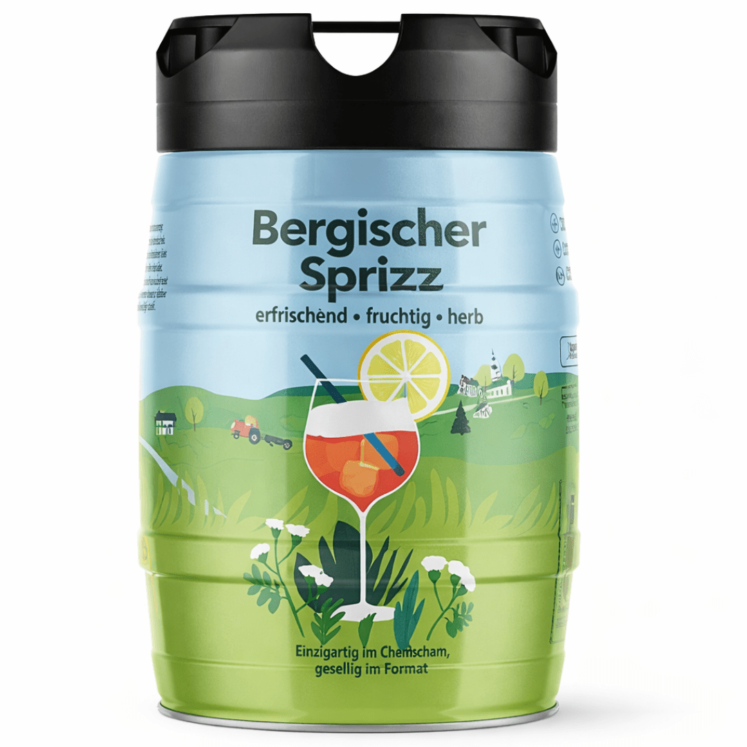Bergischer Sprizz 5L Fass - FestivalStuff