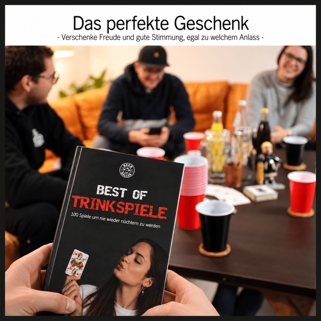 Best of Trinkspiele Buch mit über 100 Trinkspielen - FestivalStuff