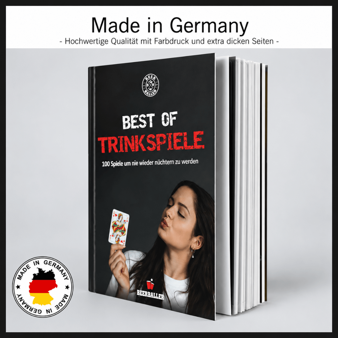 Best of Trinkspiele Buch mit über 100 Trinkspielen - FestivalStuff