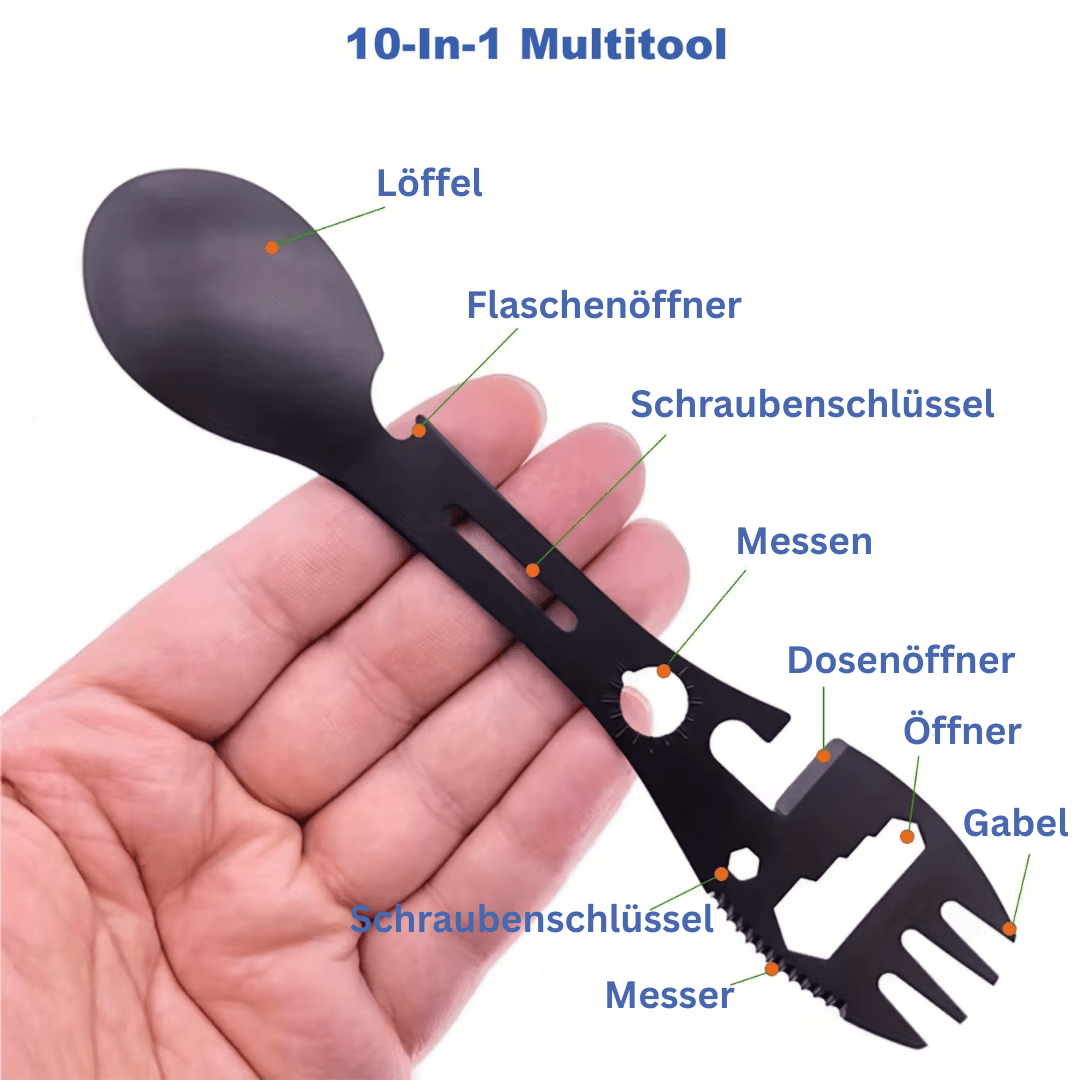 Besteck 10 - in - 1 - FestivalStuff