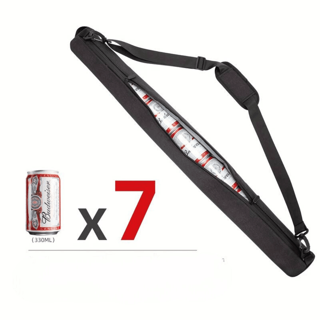 Bier - Golf - Kühltasche in Schwarz - FestivalStuff