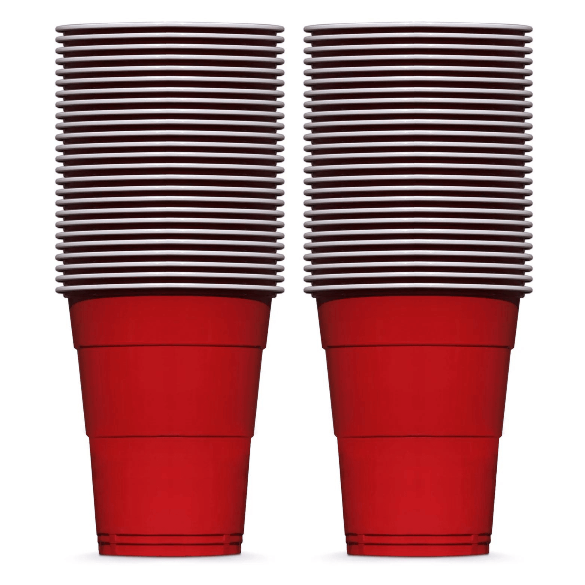 BEER PONG BECHER (50x) rot & blau - FestivalStuff