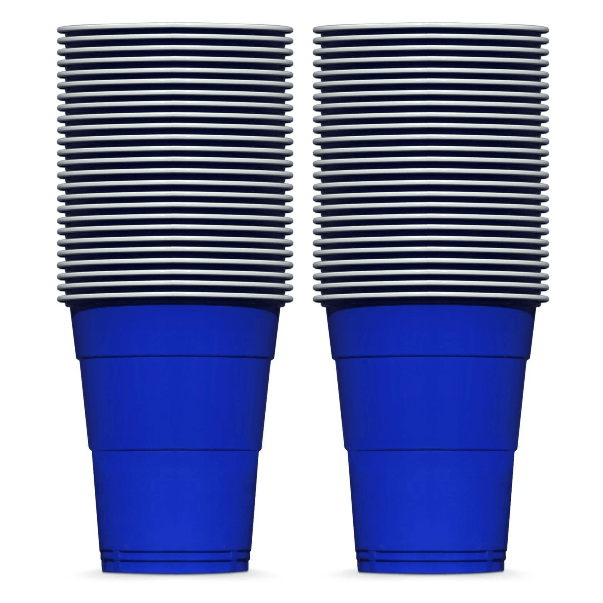 BEER PONG BECHER (50x) rot & blau - FestivalStuff