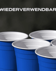 BEER PONG BECHER (50x) rot & blau - FestivalStuff