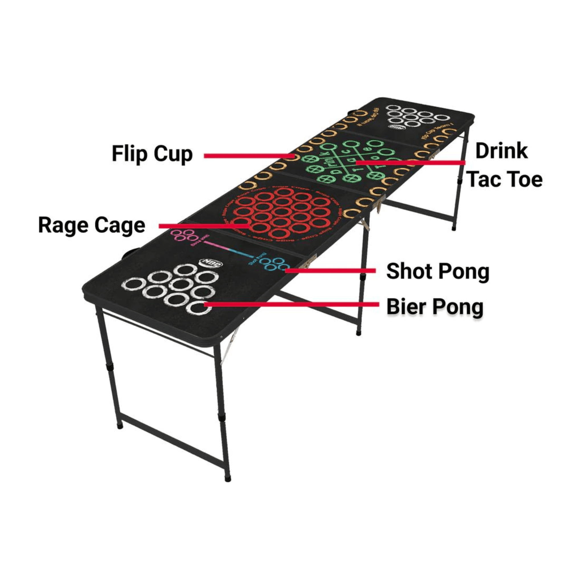 Beer Pong Tisch Multigame 1 - FestivalStuff