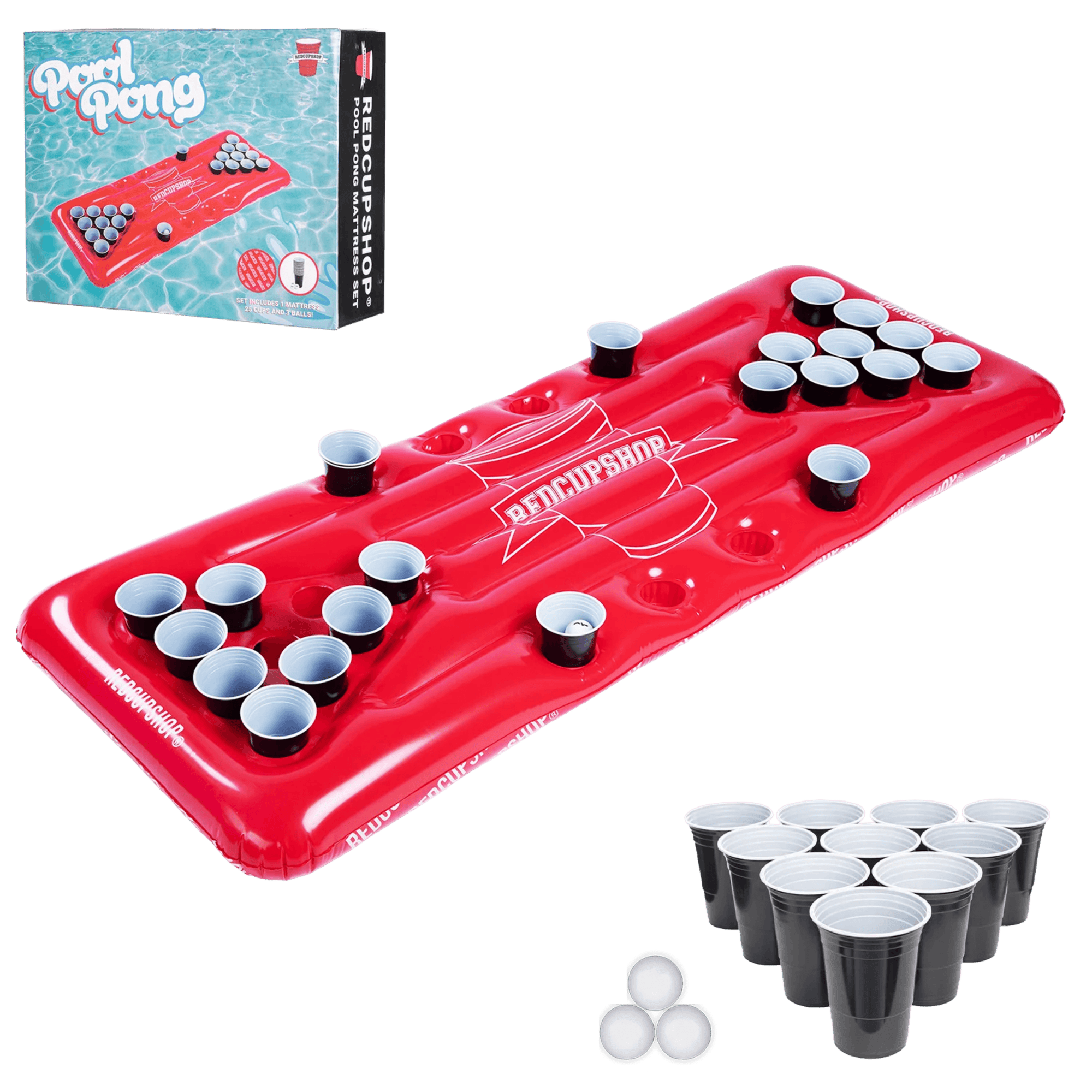 XXL BEER PONG POOL LUFTMATRATZE - FestivalStuff