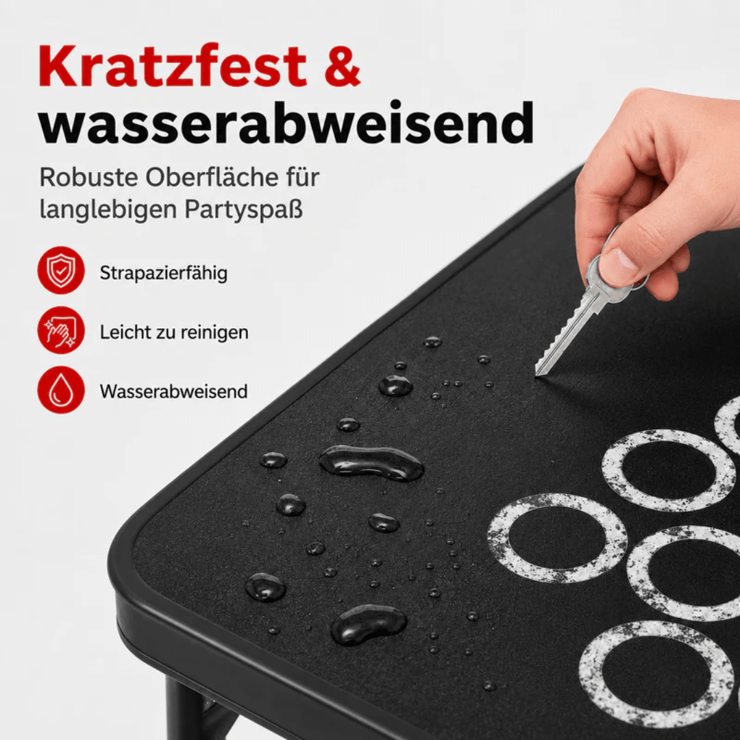 Bierpong-Tisch "Multigame" Set - FestivalStuff