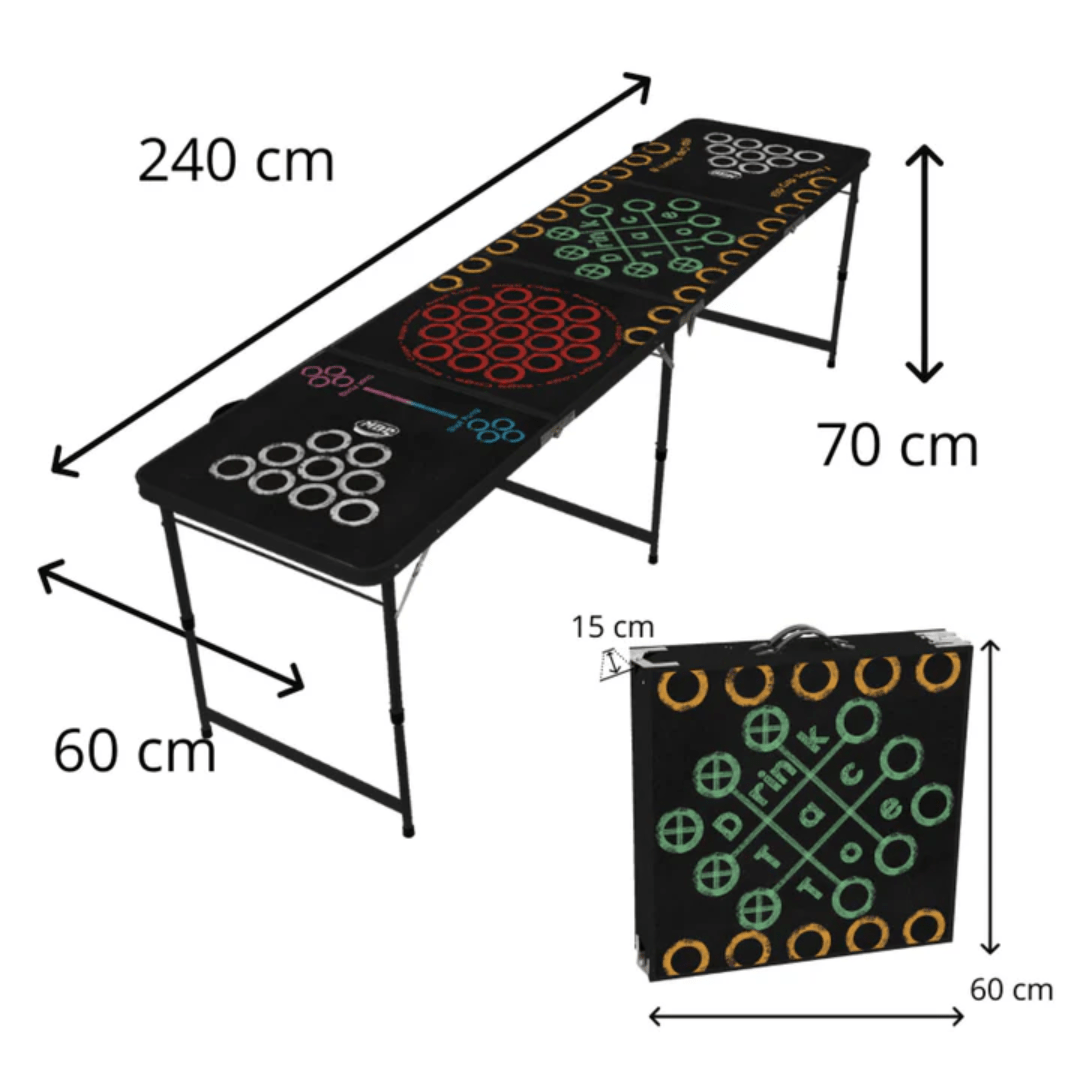 Bierpong - Tisch "Multigame" Set - FestivalStuff