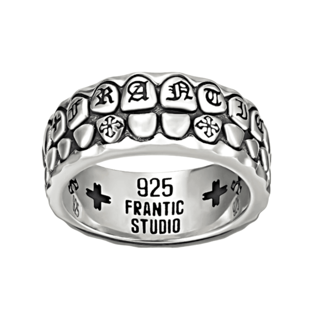 Bite Ring 925. Silver - FestivalStuff
