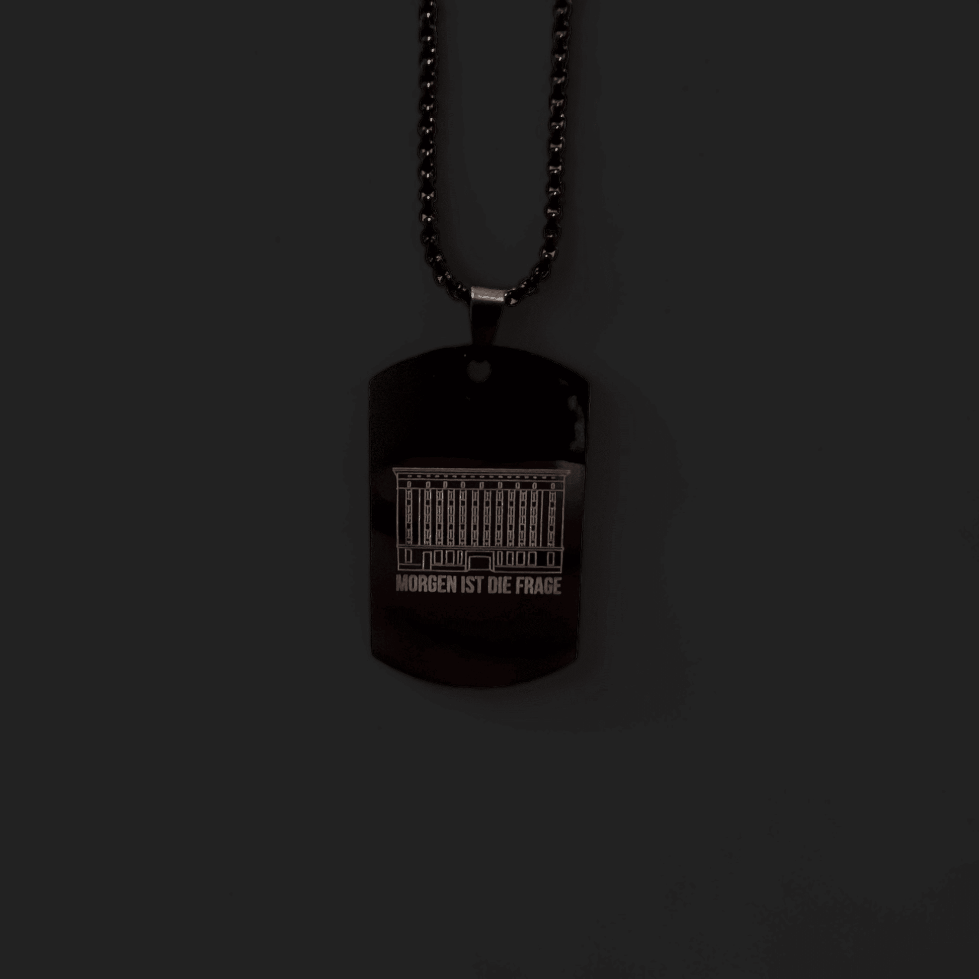 Black Berghain Kette 2 - FestivalStuff