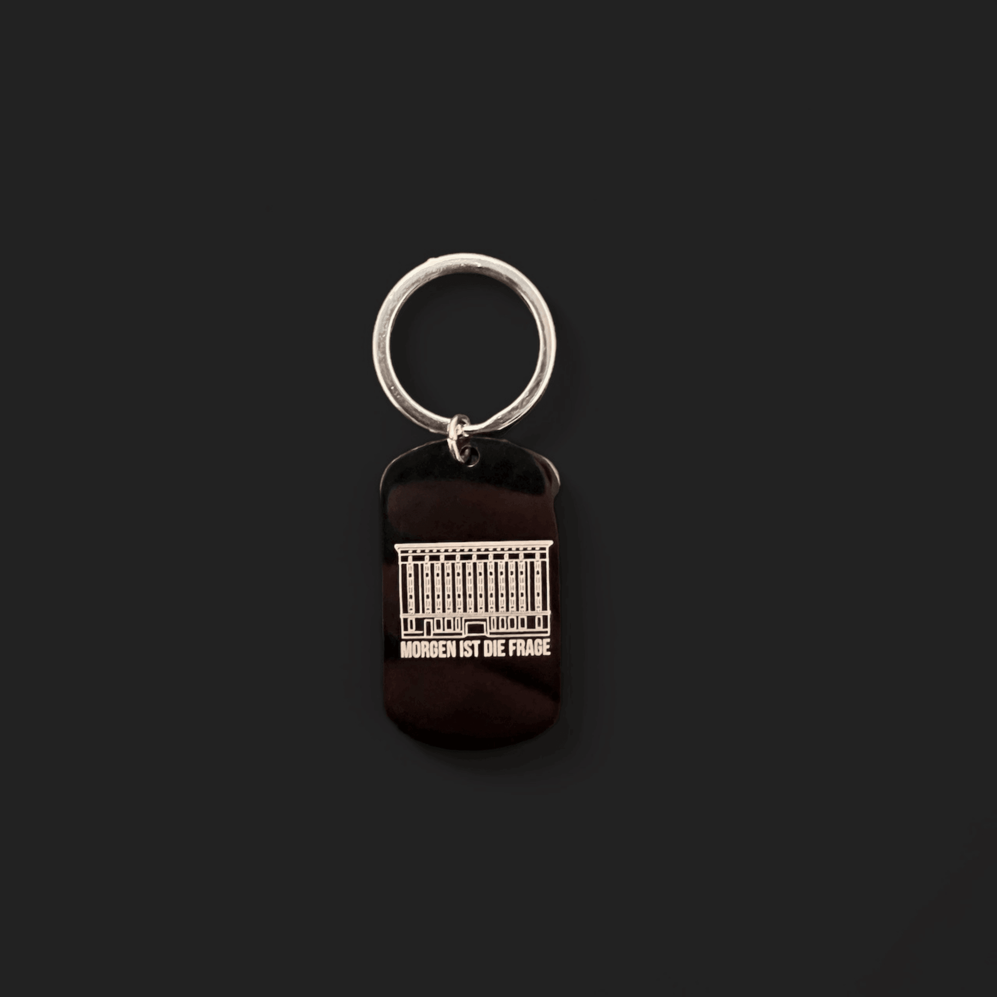 Black Berghain Schlüsselanhänger 1 - FestivalStuff