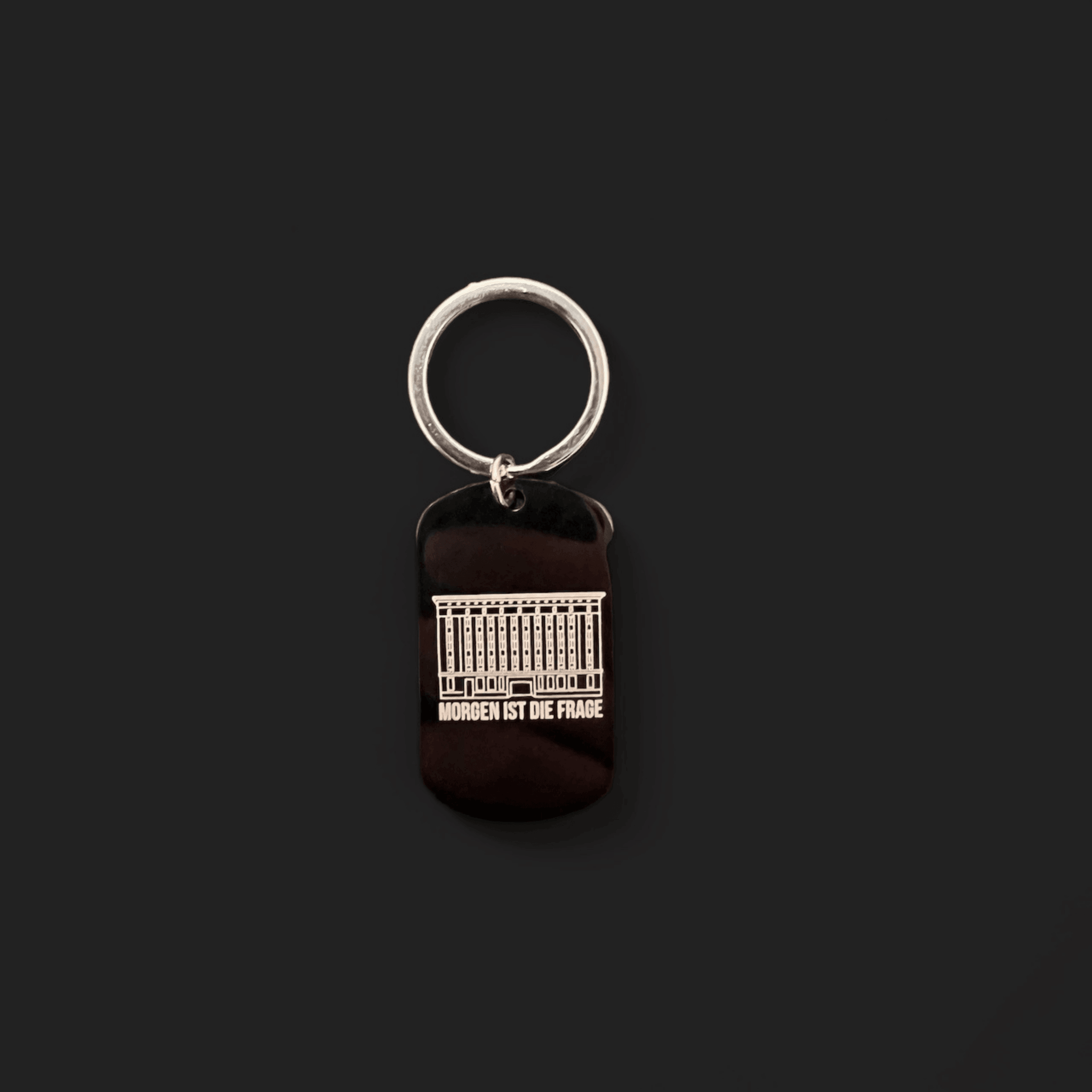 Black Berghain Schlüsselanhänger 1 - FestivalStuff