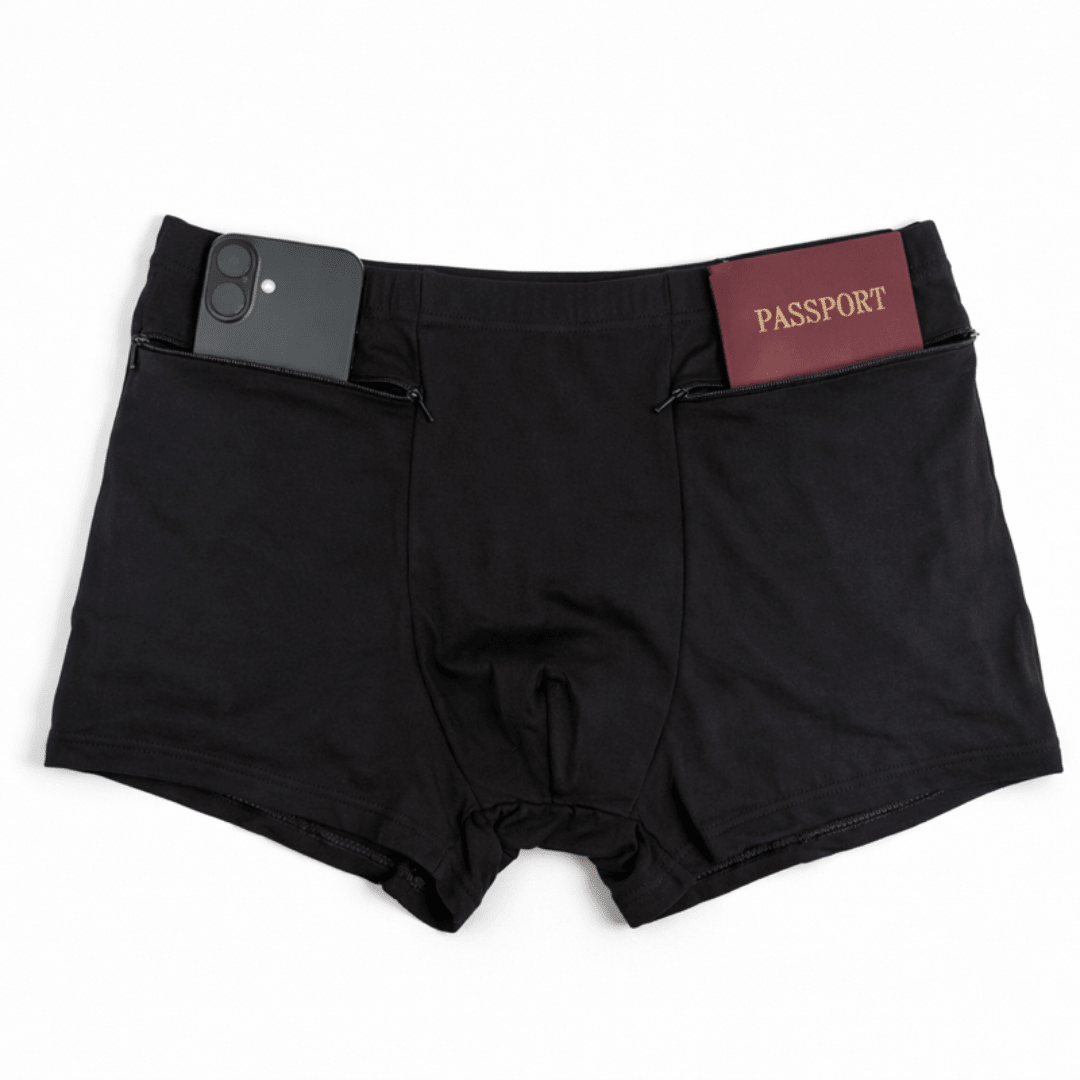 Boxershorts mit Geheimfach - FestivalStuff