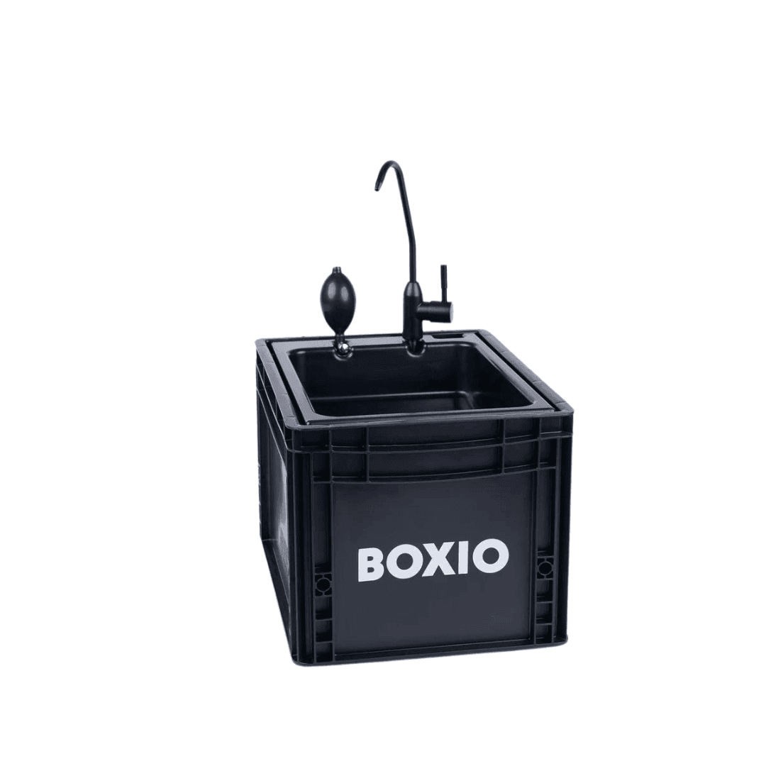 BOXIO - SANITARY: Komplettset mit Trenntoilette, mobilem Waschbecken und Zubehör - FestivalStuff
