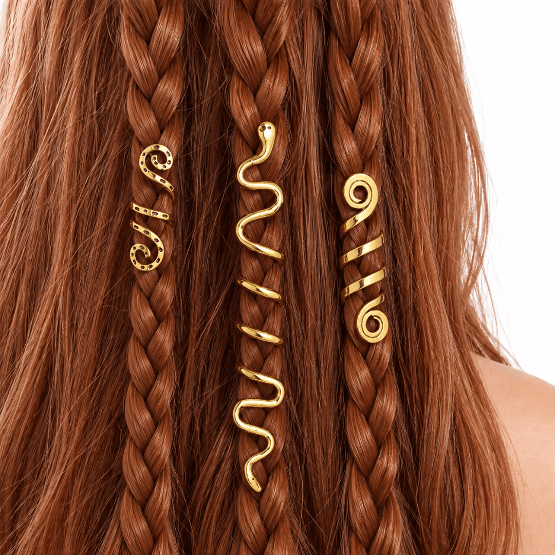 Braid Spiralen Gold - FestivalStuff