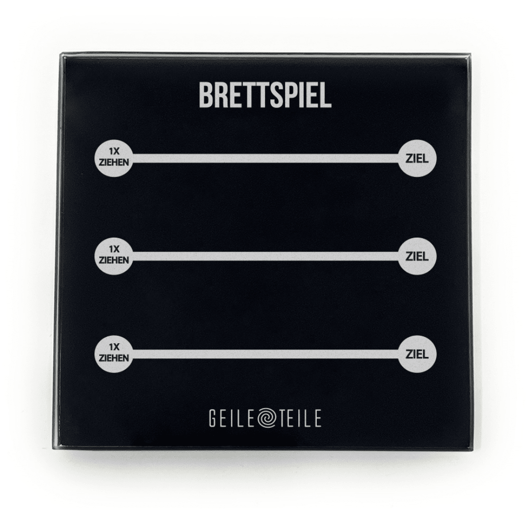 Brettspiel - Echtglas Ziehunterlage - FestivalStuff