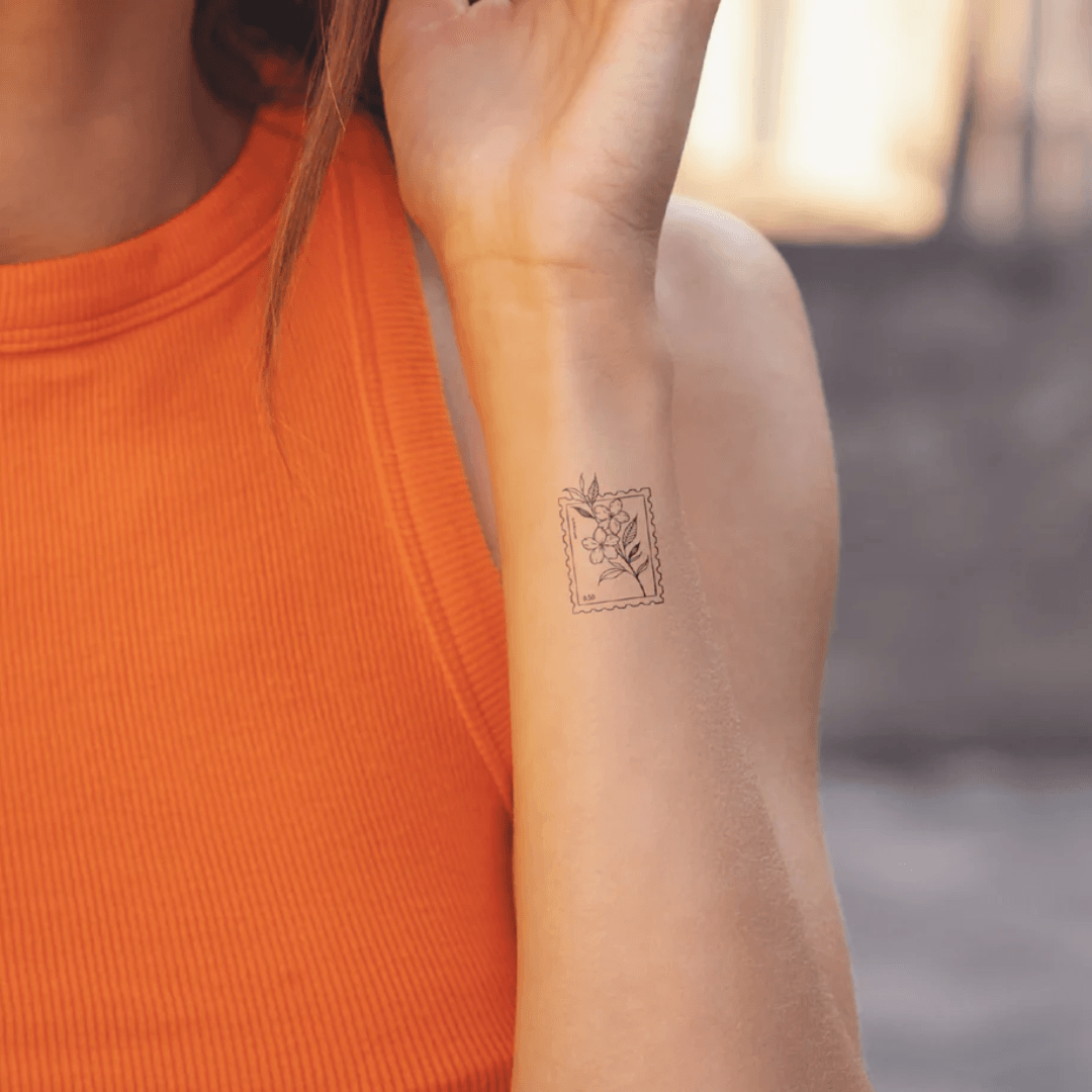 Briefmarke Tattoo Waterless - FestivalStuff