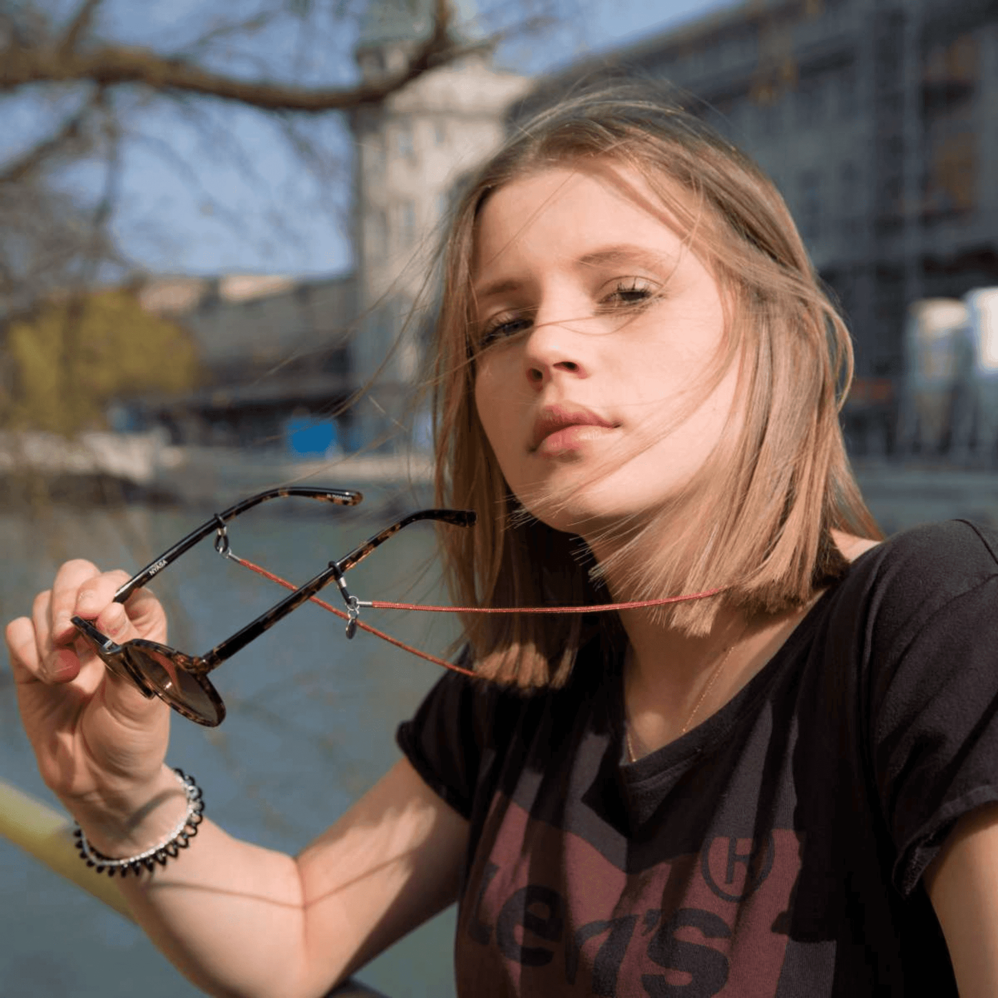 Brillenbänder 2mm unisex - FestivalStuff