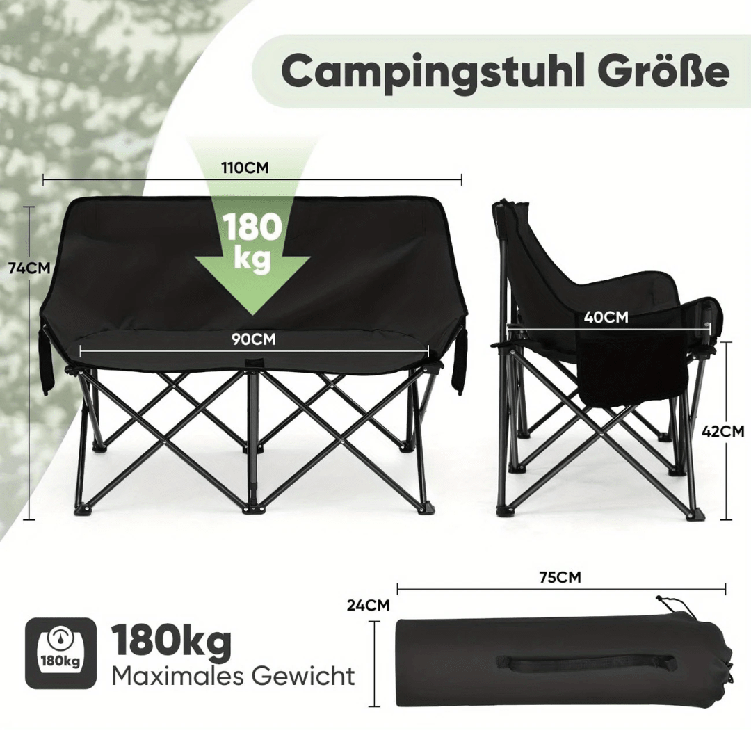 Campingsofa für 2 Personen - FestivalStuff