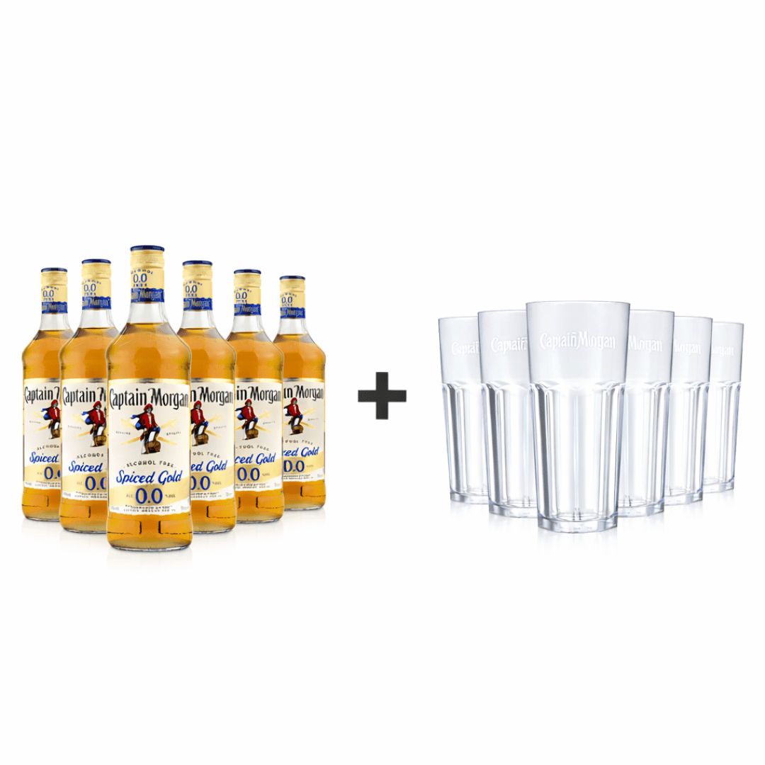 Captain Morgan 0.0 Spiced Gold – Alkoholfrei fürs Festival