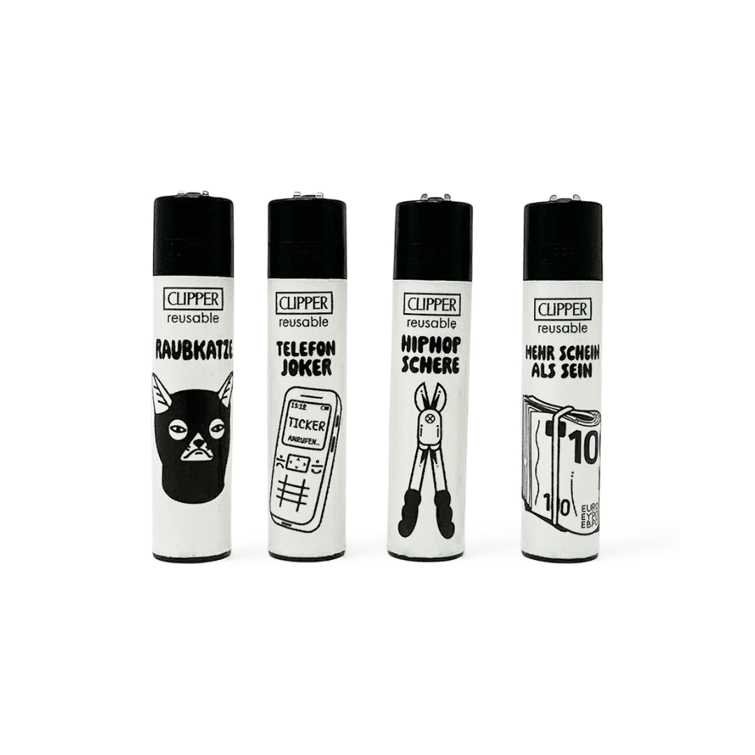 Clipper 4er Set Tattoo - FestivalStuff
