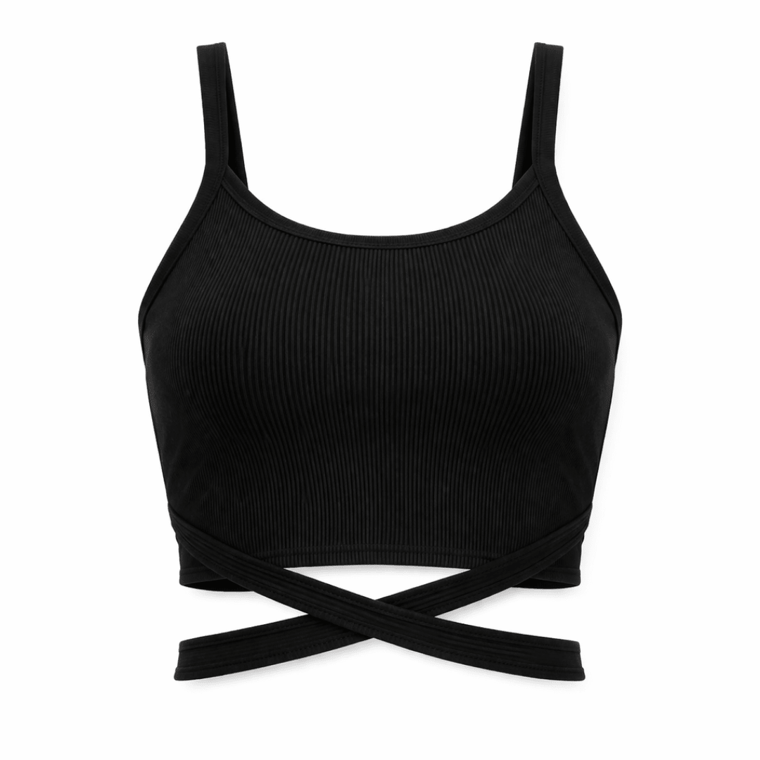 Crop Top Cross Strap - FestivalStuff