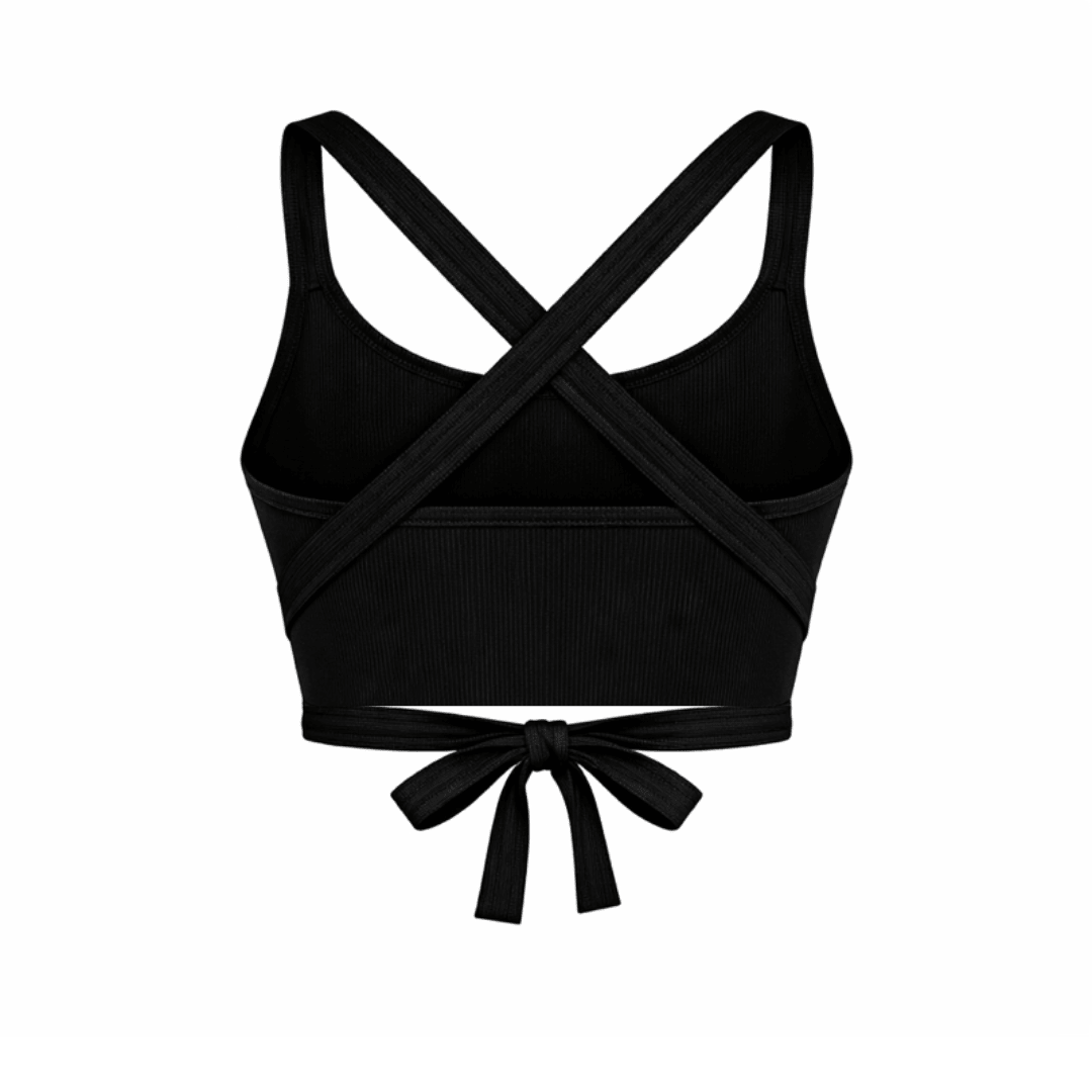 Crop Top Cross Strap - FestivalStuff