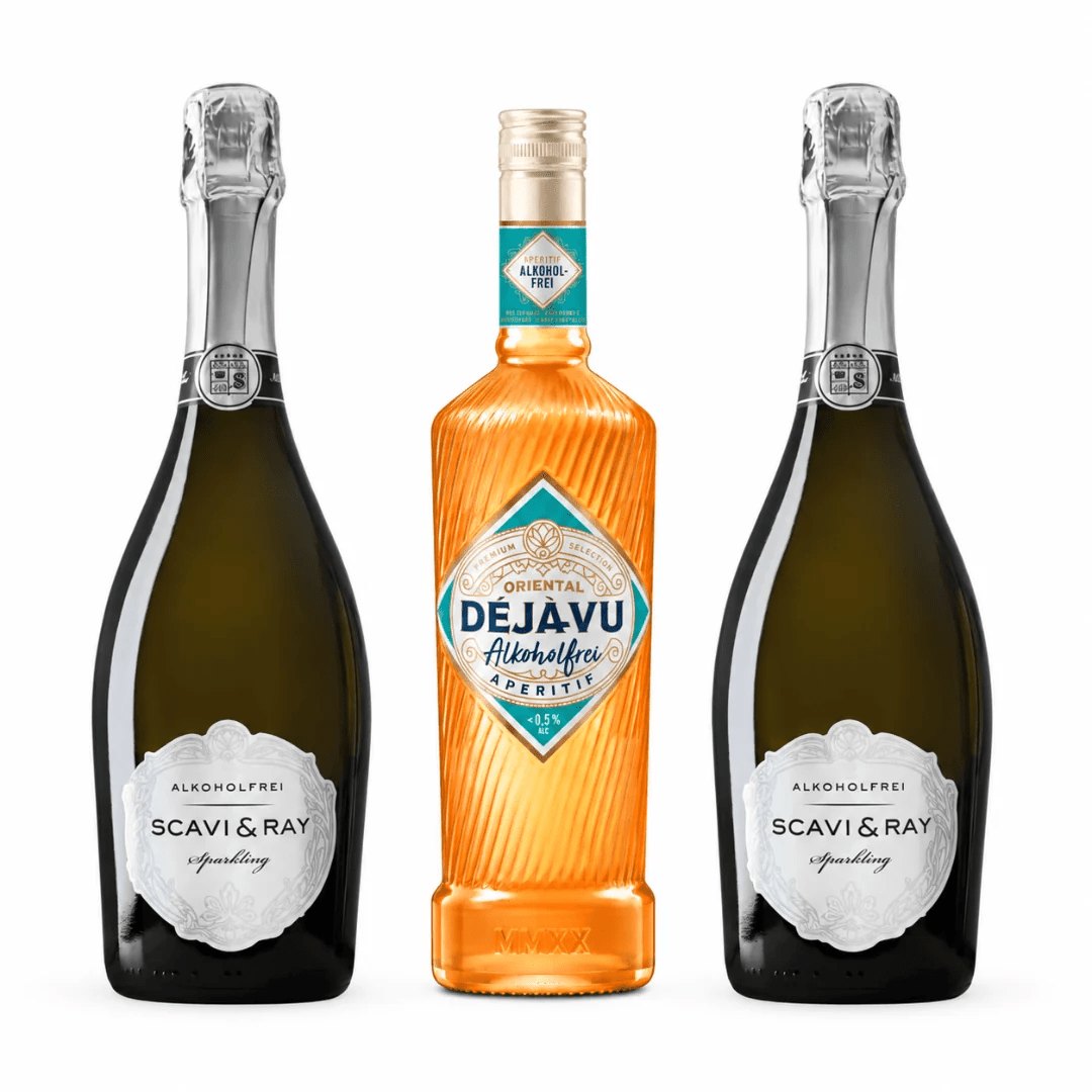 Déjà-Vu Spritz alkoholfrei Bundle mit 2× SCAVI & RAY 0,0 % - FestivalStuff