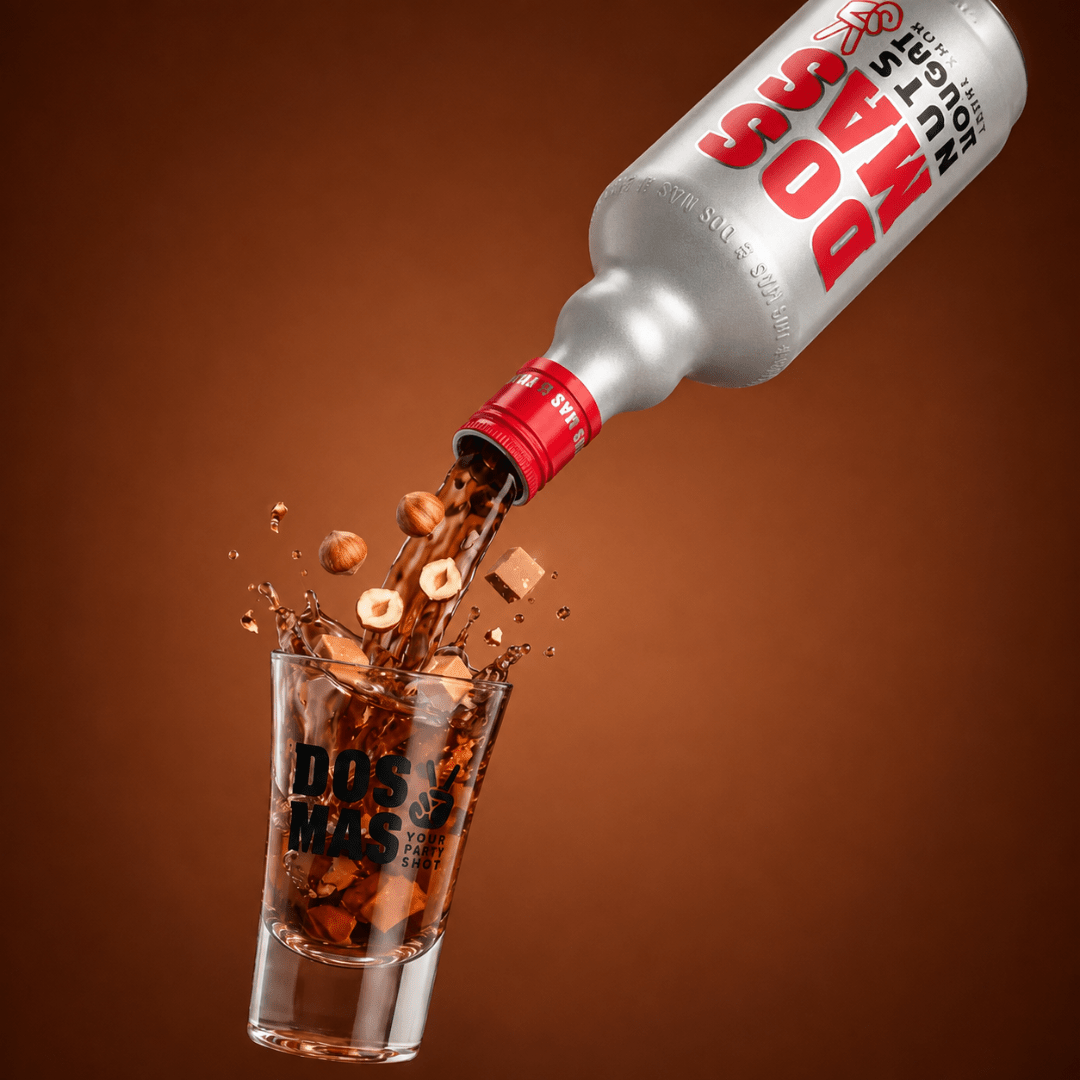 DOS MAS Hazel Shot Haselnusslikör - FestivalStuff
