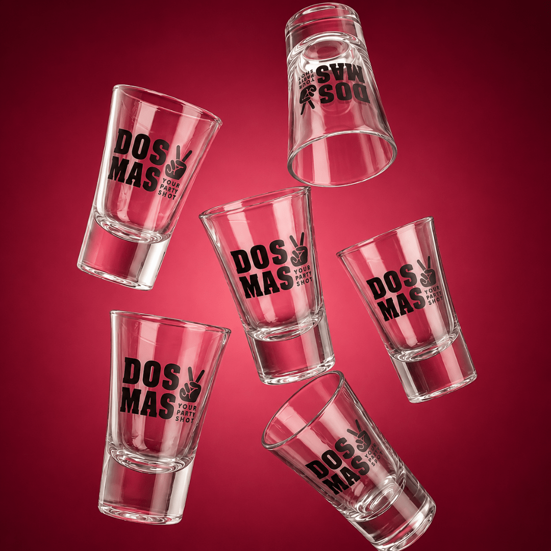 DOS MAS Shotgläser 4 cl - FestivalStuff