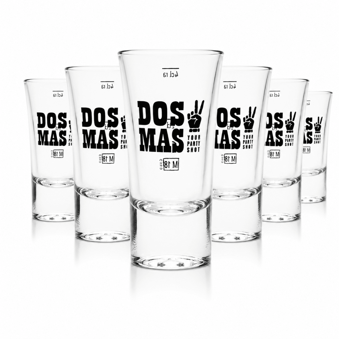 DOS MAS Shotgläser 4 cl - FestivalStuff