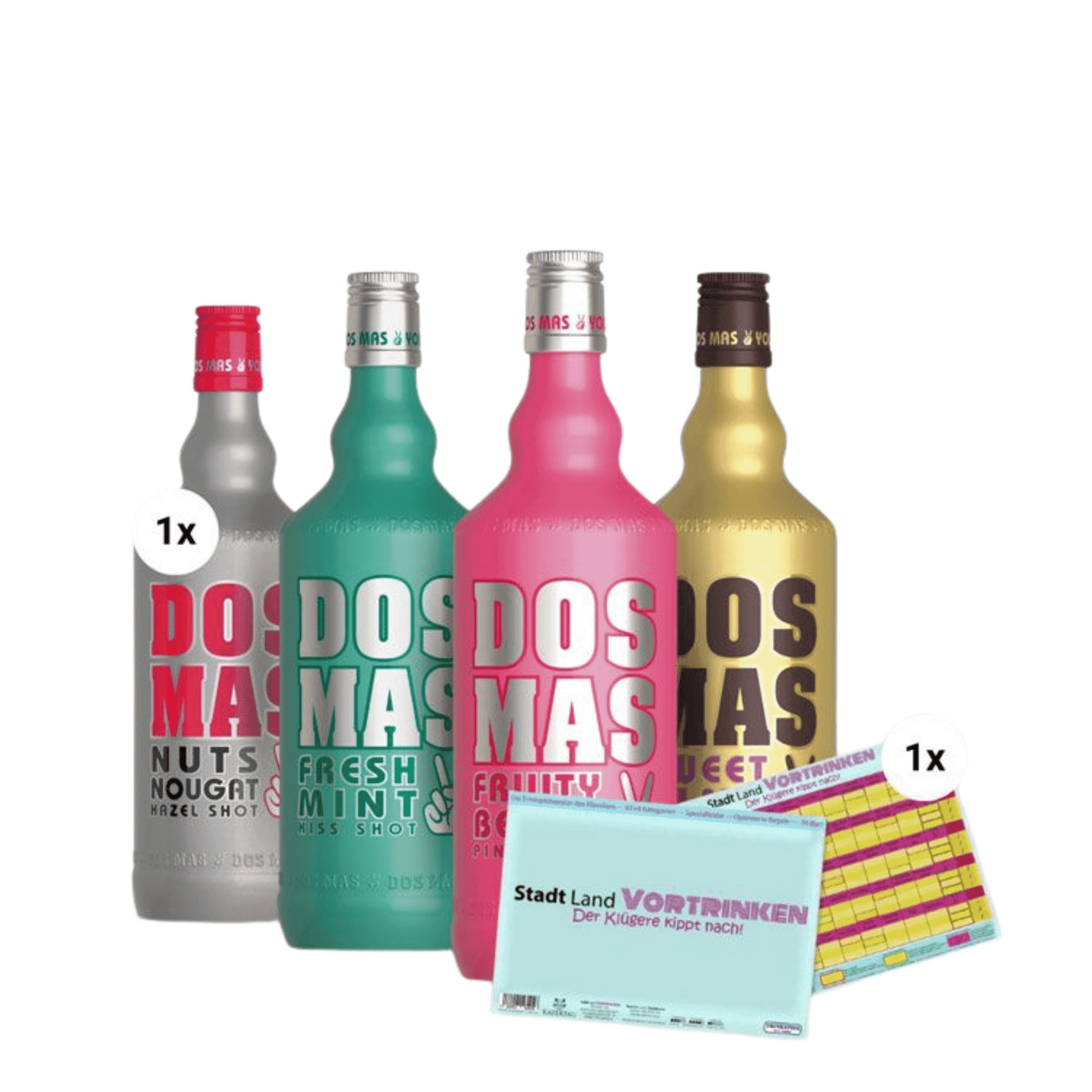 DOS MAS Stadt, Land, Vortrinken [Trinkspiel - Paket] - FestivalStuff
