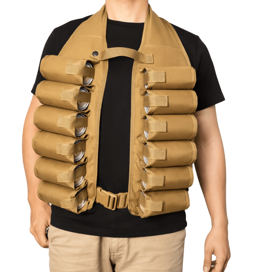 Dosen Holster Khaki - FestivalStuff