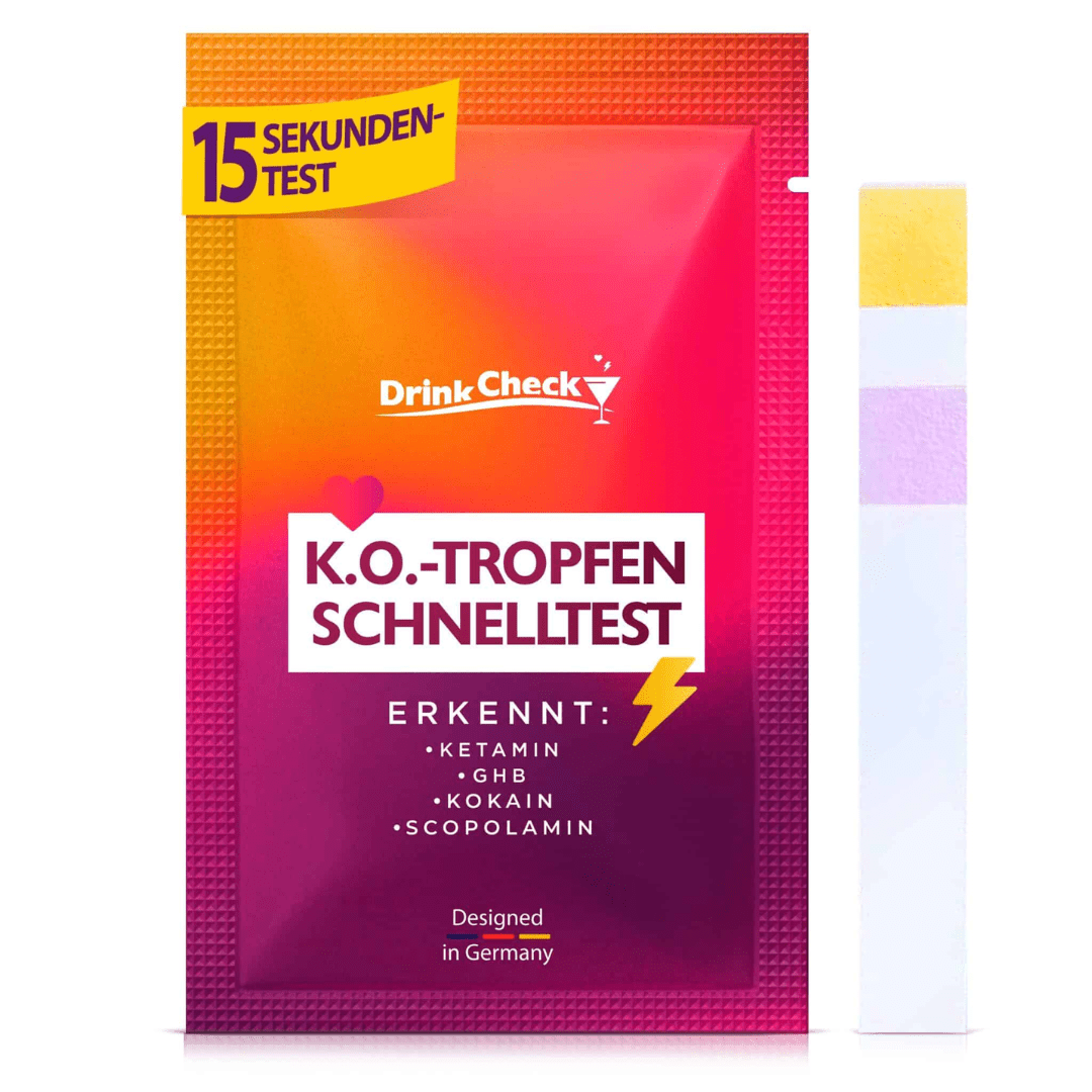 DrinkCheck K.O. Tropfen Schnelltest - FestivalStuff