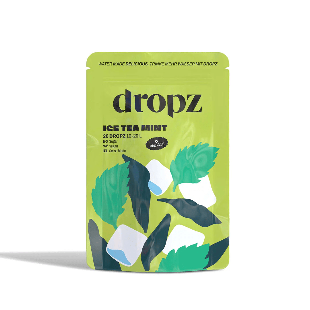 dropz Ice Tea Minze - FestivalStuff