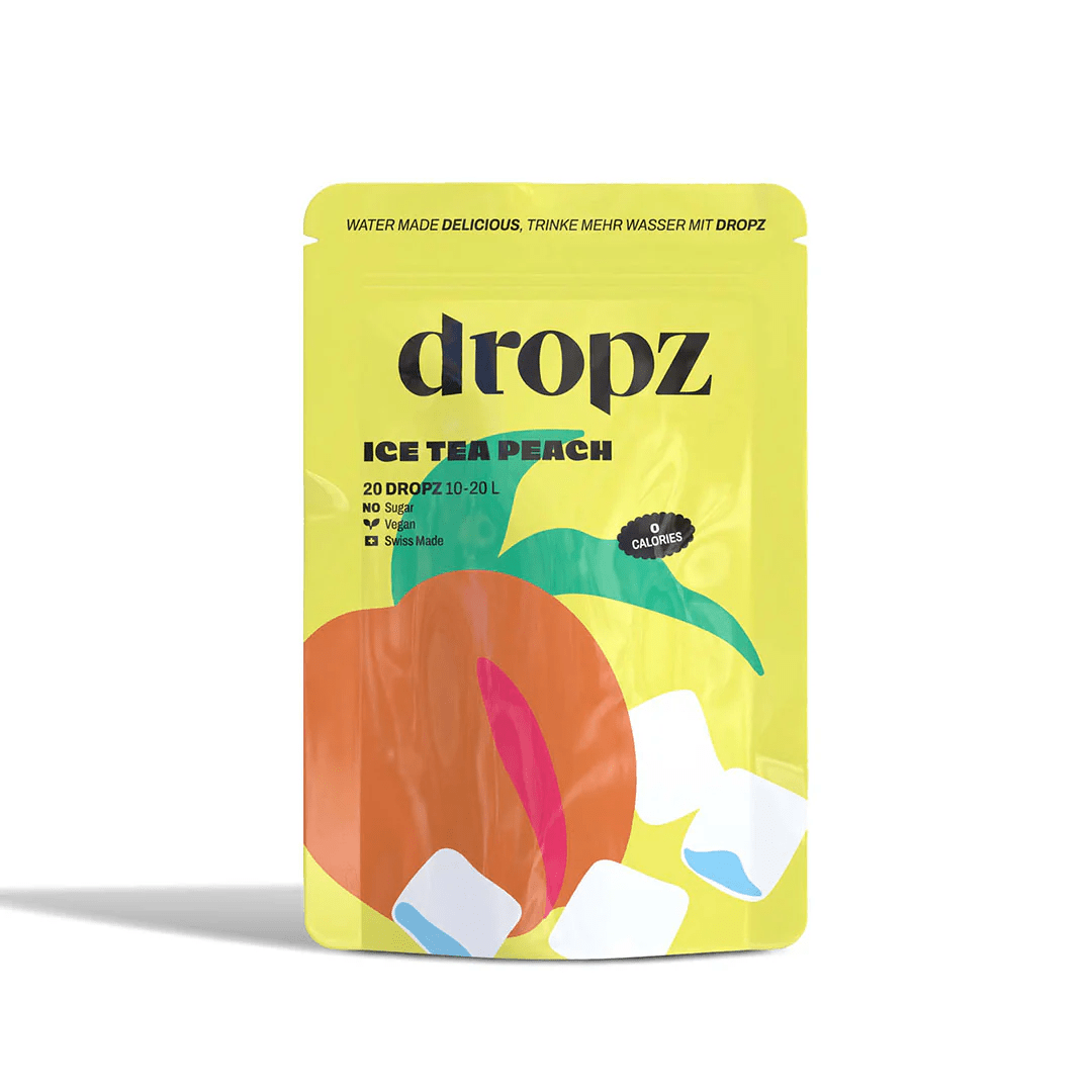 dropz Ice Tea Pfirsich - FestivalStuff