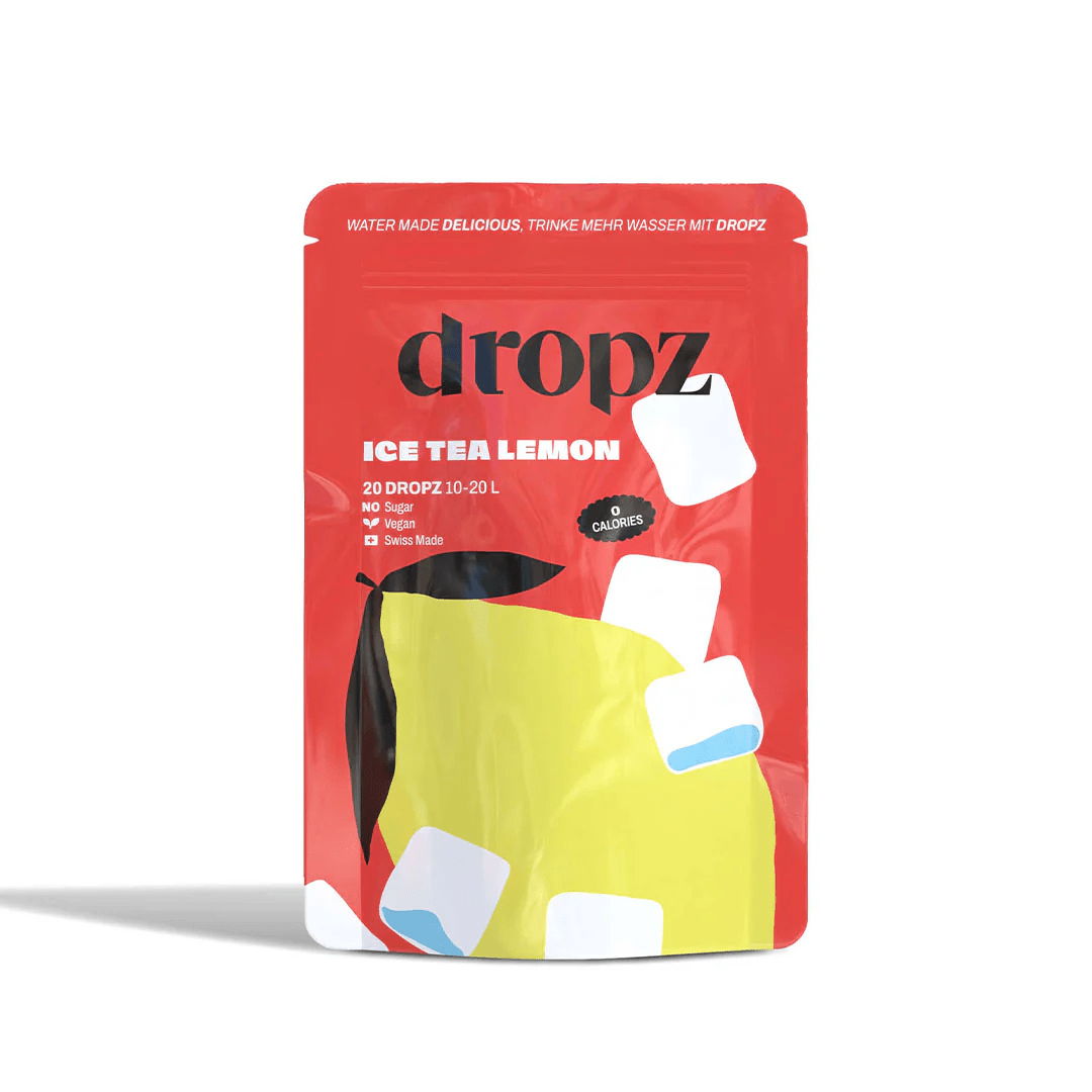 dropz Ice Tea Zitrone - FestivalStuff