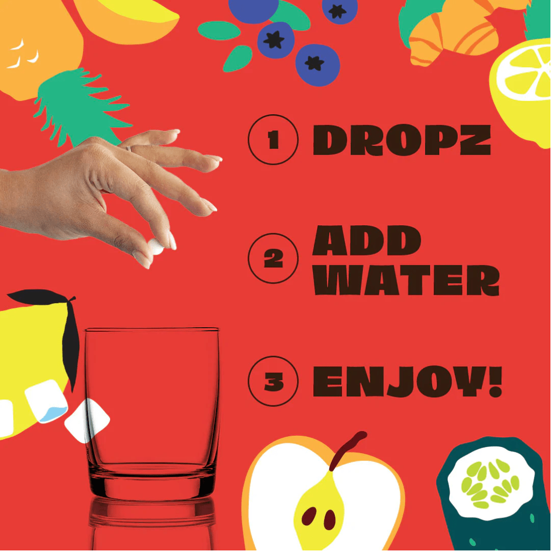 dropz Ice Tea Zitrone - FestivalStuff