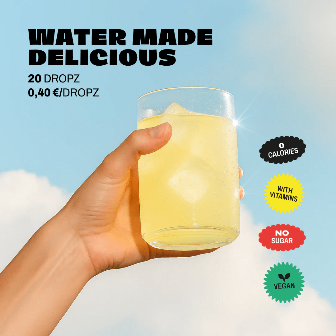 dropz Ice Tea Zitrone - FestivalStuff
